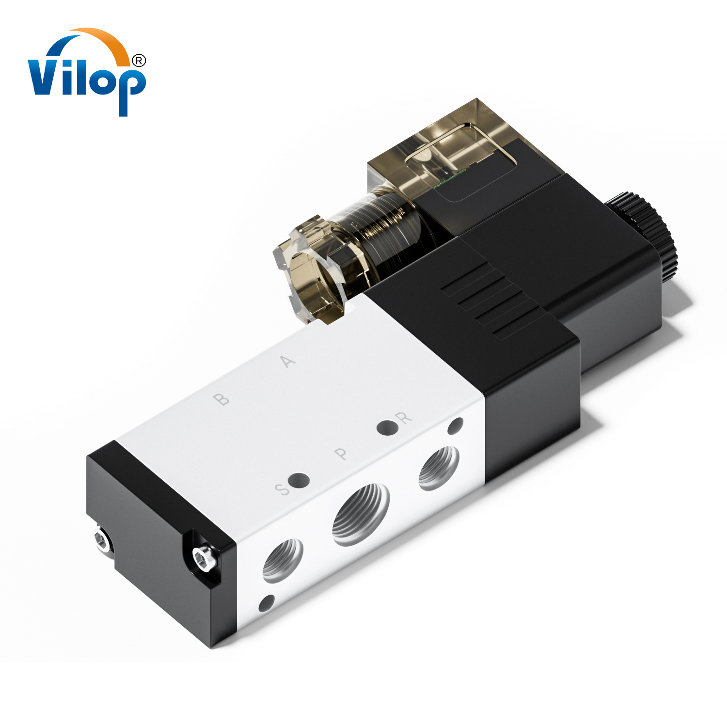 4V400 Series Solenoid Valve, Air Piloted Valve