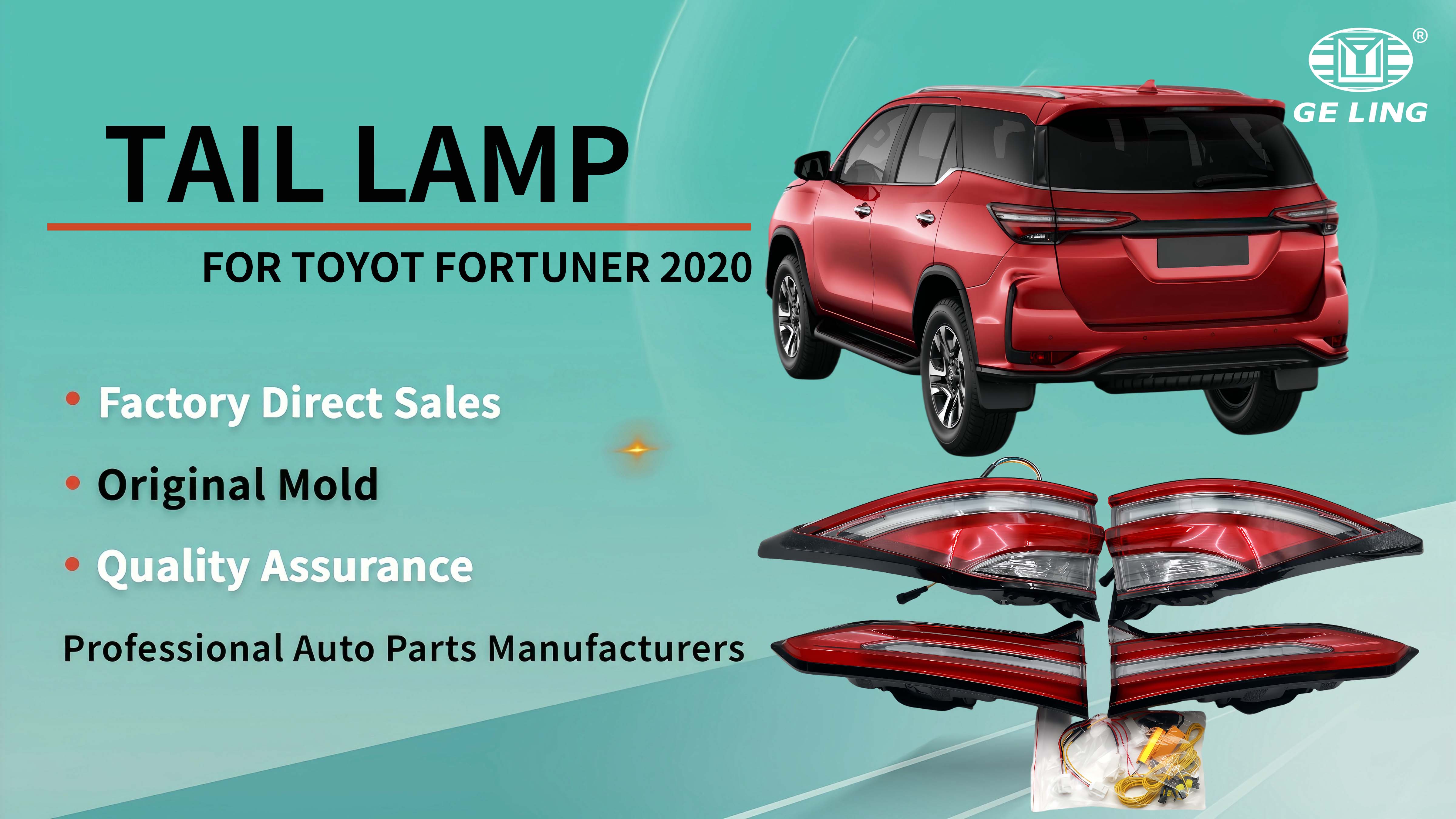 ไฟท้าย LED Toyota Fortuner Legender 2020