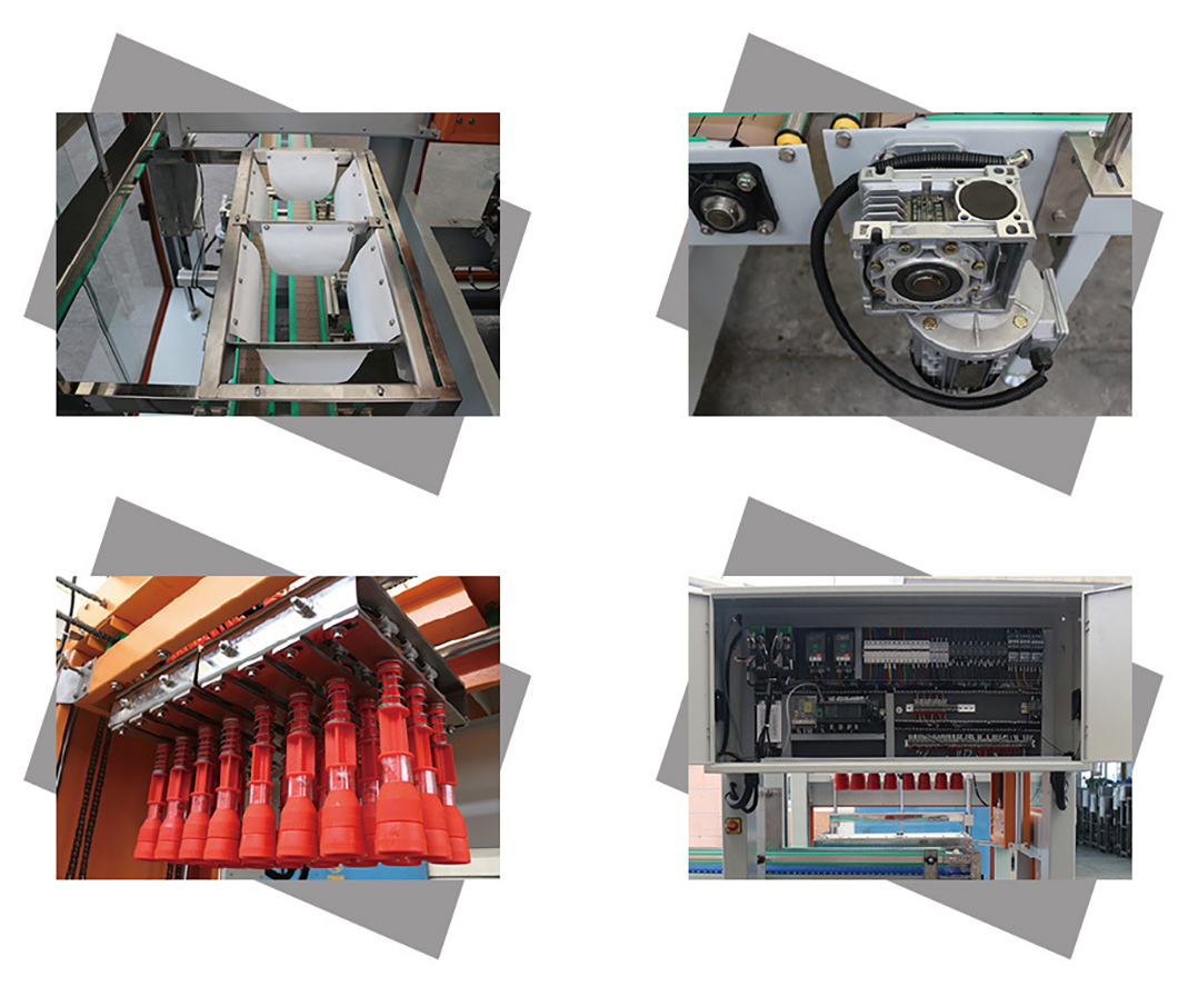 Saisissez des images d&eacute;taill&eacute;es de la machine &agrave; emballer en carton de type