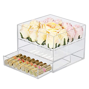 Blomstergaveeske i akryl