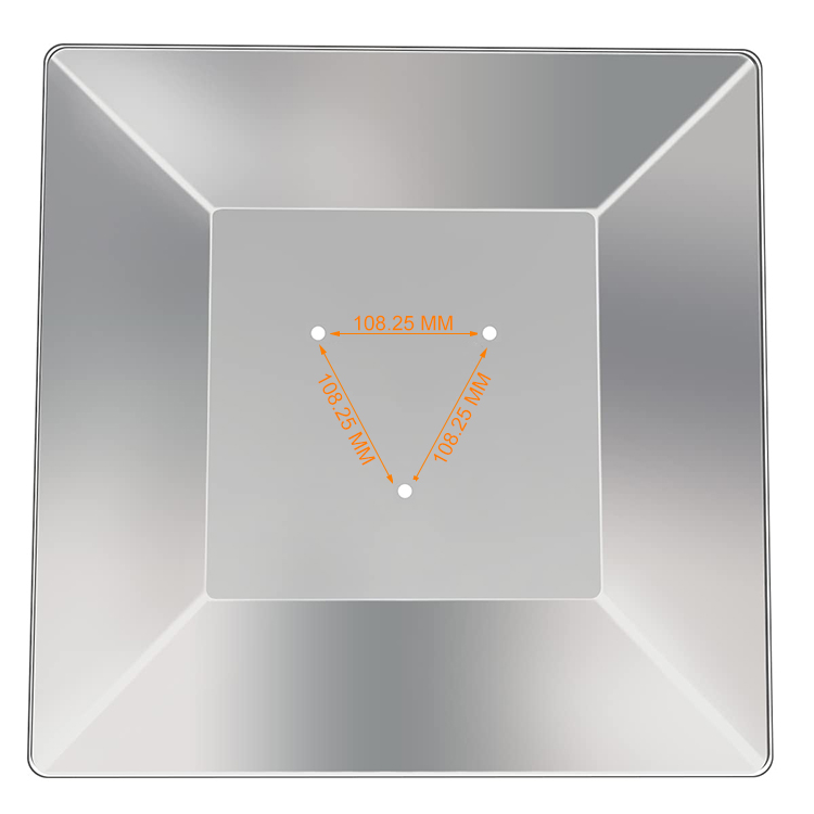 Pyramid Heater Reflector Accessories Square Reflector Προμηθευτής