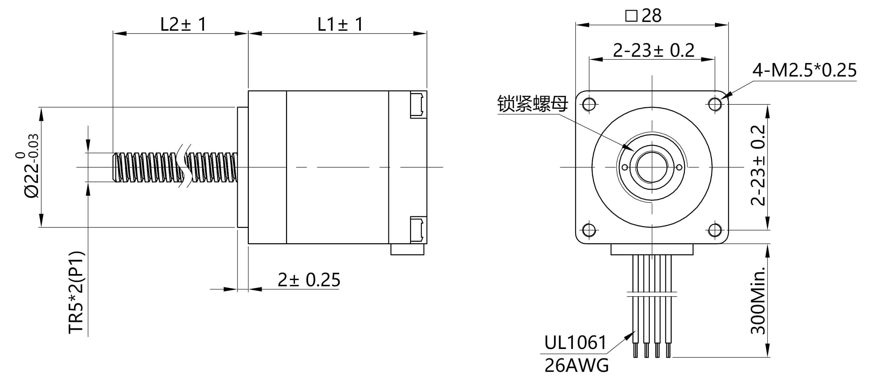 NEMA 11 Linearni motor CNC