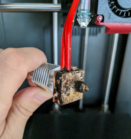Flashforge extruder aluminyo block_2