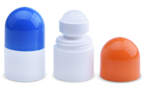 rollo de pl&aacute;stico en botella