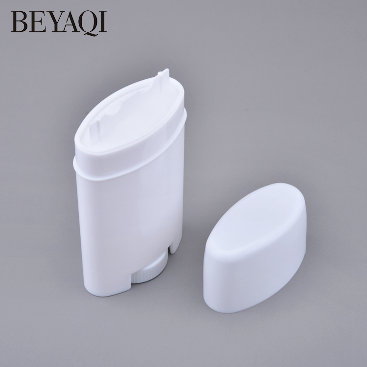 Desodorante De Recubrimiento Rotativo Oval Gel Vacío Contenedor De Desodorante Reutilizable Embalaje De Botella Pegajosa