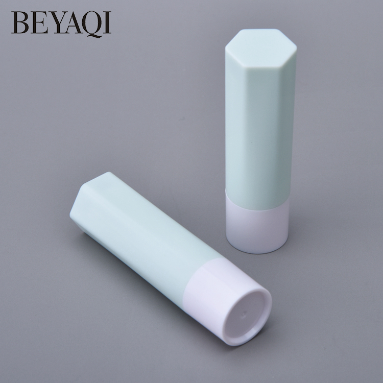 Usine En Gros Hexagone Luxe 4.5g 4.8g Vide Gelée Rouge À Lèvres Déodorant Tube Emballage Base Bar Conteneur