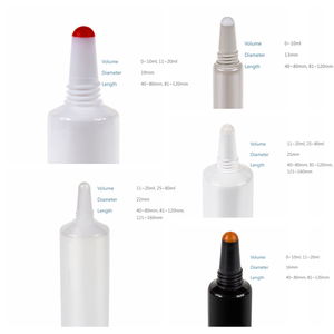 Tube en plastique cosmétique vide personnalisé, crème pour les mains, Tube souple à presser, emballage avec point d'épingle