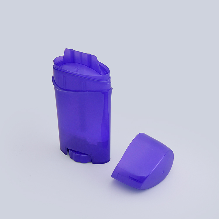 Nouveau Personnalisé PP Parfum Désodorisant Bouteille 40g 65G Anti - Transpiration Hommes Femmes Plastique Solide Désodorisant Bar Bouteille