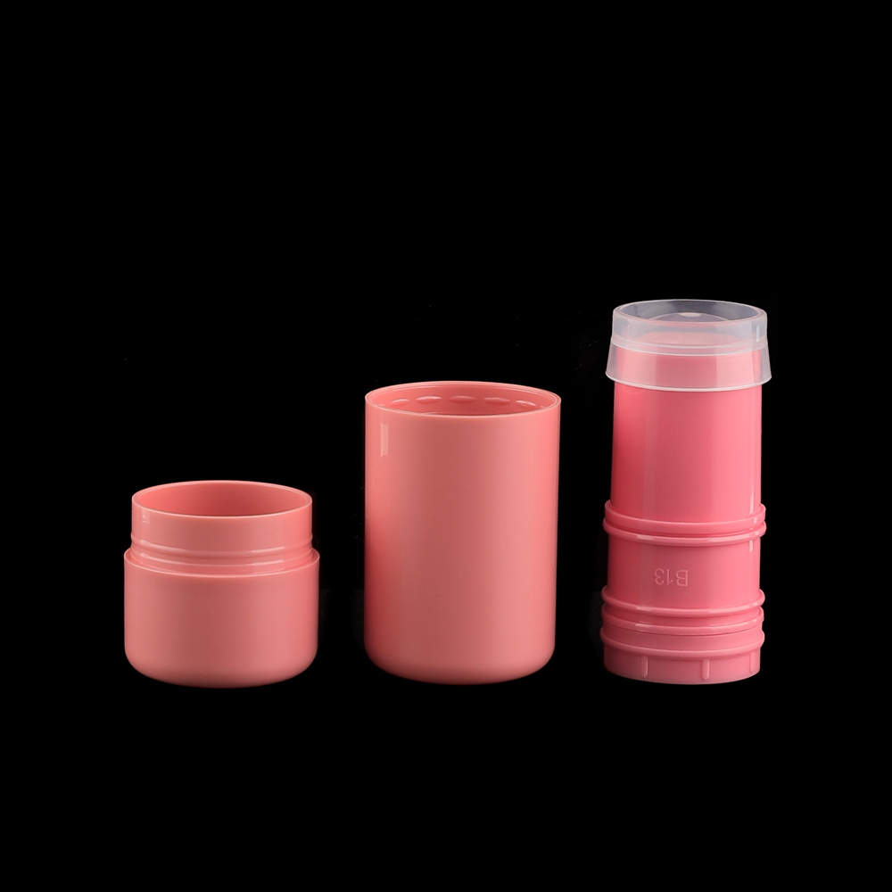 Atacadista 5g Pink Blush Stick Container Plastic Stick Empacotamento Do Tubo Vazio Da Fundação Do Tubo Do Balsam Labial Para A Formulação Do Blush