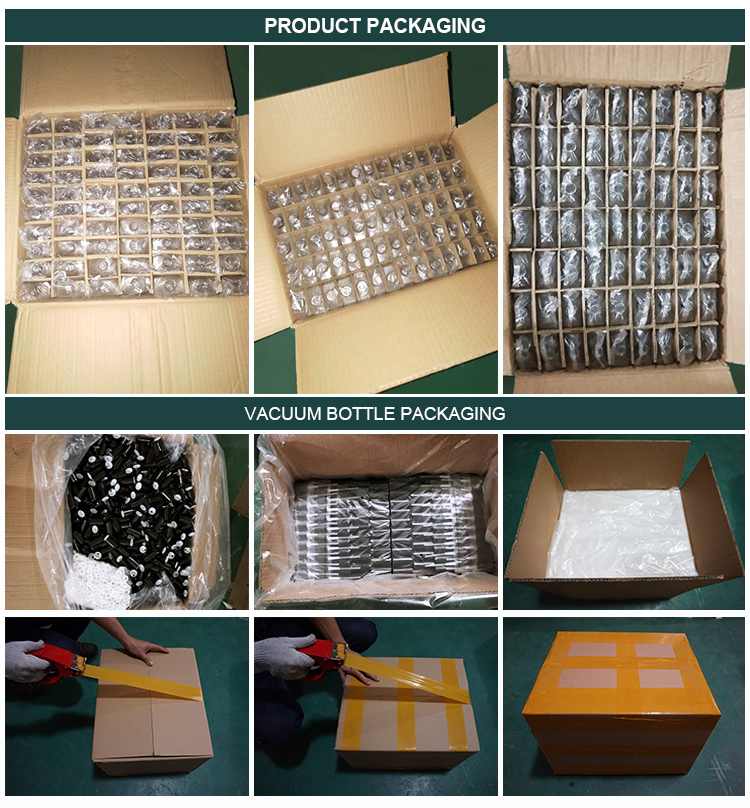 10Custom logo Glass Skincare Bao bì