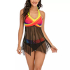 กระโปรงควบคุมหน้าท้อง ชุดชายหาด Tankini