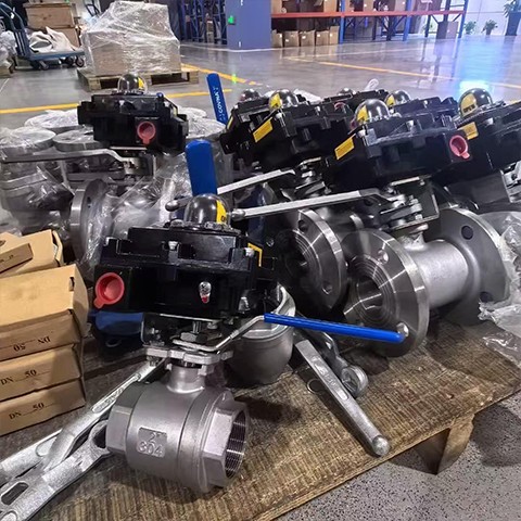 Ball Valve 3 Buah Badan Pabrik COVNA