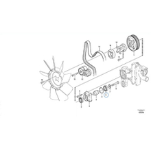 Fullwon ORIGINAL Volvo EC210B 996518 Excvator Spare Parts of Fan Bearing