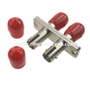 ST Simplex Duple Metal SM MM Fiber Optic Adapter 