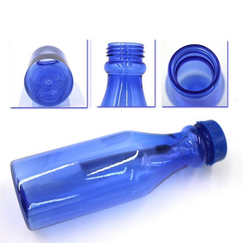 Plastic Sports Bottles For Water Leak-Proof Yoga Gym Fitness Shaker Water Bottle Fit Students Unbreakable Bottle