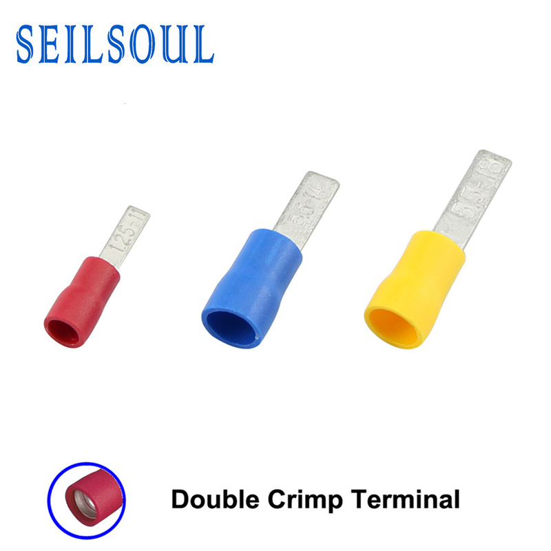 High Quality Insulated Copper Connector Crimp Electrical Straight Blade Terminal - DBD