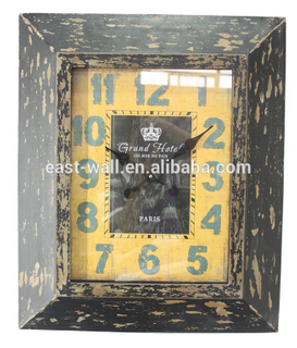 Custom Cheap MDF Decorative Clock Wood Crafts Wall Clocks