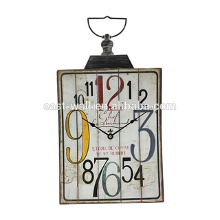 Irregular Number Beautiful Picture Design Wall Watch