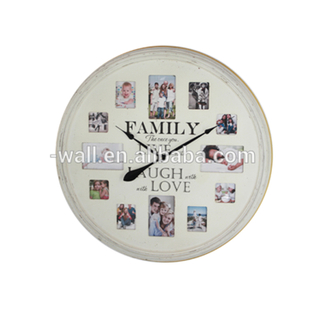 Classical Furniture Customization Vintage Style MDF Wall Clock China