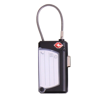 13326 TSA 3 Digital Combination Cable Lock with Business Card Holder