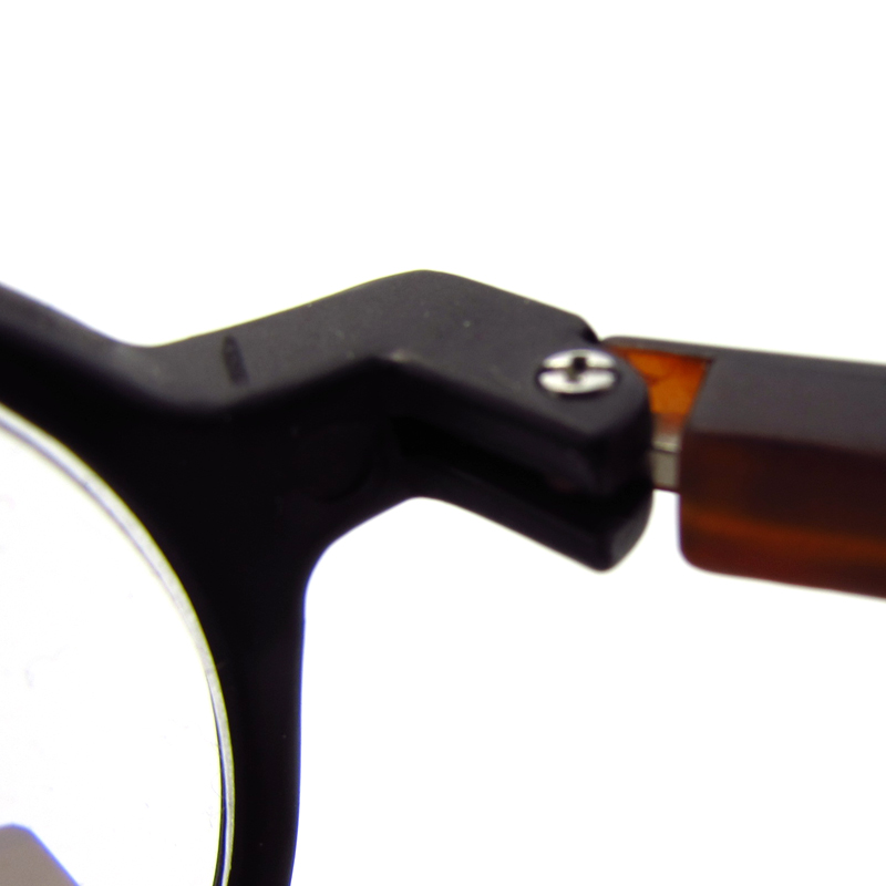 Round trendy multifocals magnifying reading glasses