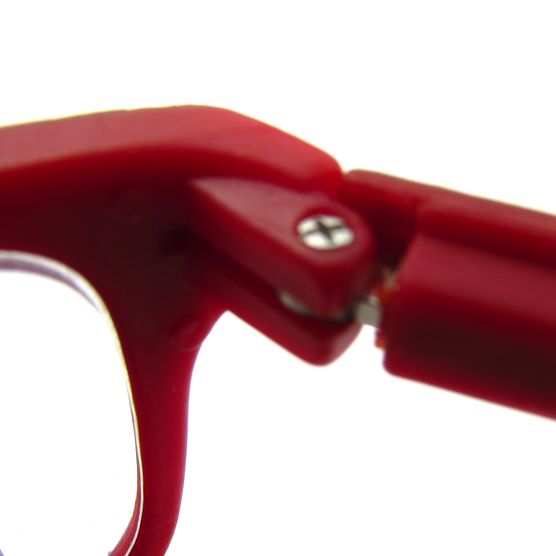 Imitation wood grain plastic reading glasses for women