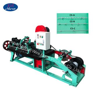 Factory barbed wire making machine exported to Philippines 