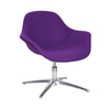 Fully Upholstered Plastic Backrest Seat Cushion 