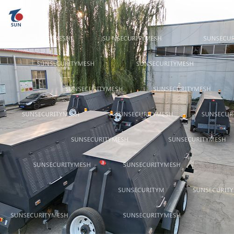 Razor Wire Militray Trailers