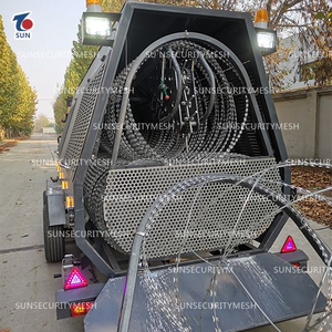 Razor Wire Militray Trailers
