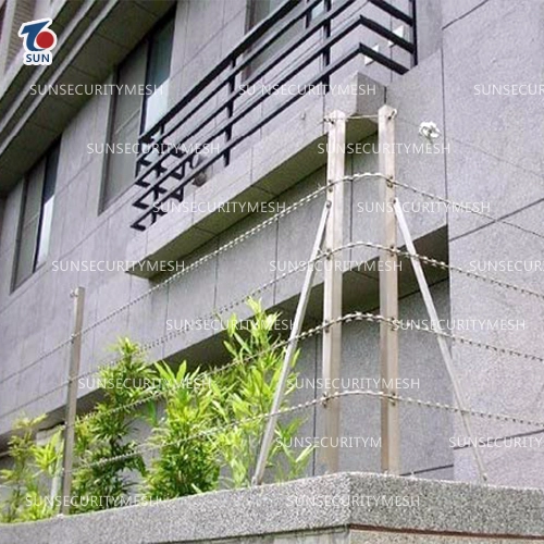 Straight Line Razor Wire