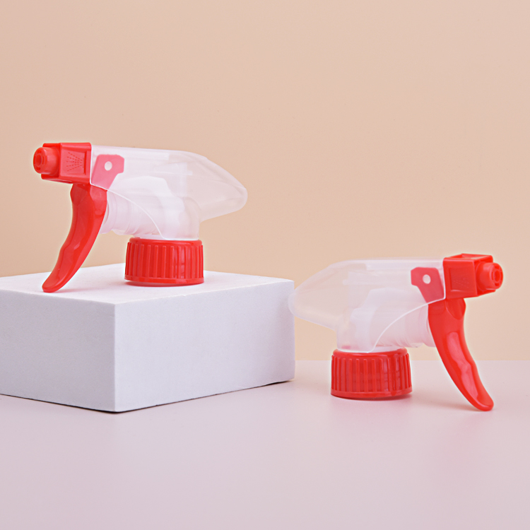 Pulverizador de gatillo de plástico personalizado de 28 mm con botella