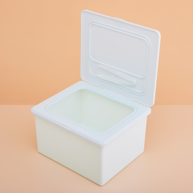 جرة قرص قطنية مستطيلة 600 جرام غطاء الوجه حمض الساليسيليك جرة قرص القطن للطي قناع الوجه الرطب ضغط القطن قرص جرة PP جرة واسعة الفم