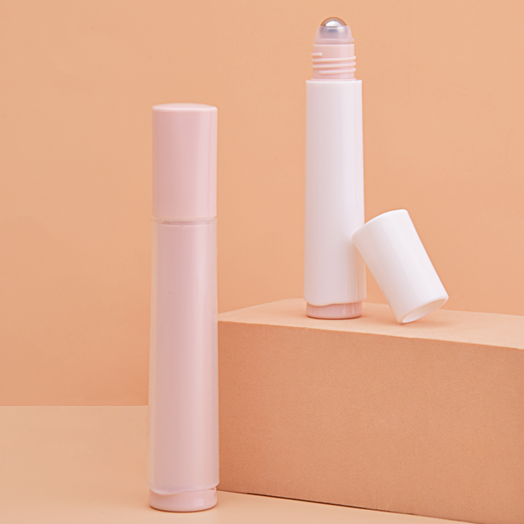 Bouteille à bille roulante en acier mince de 8 ml et 15 ml 