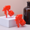 Mini pulvérisateur à gâchette en plastique rouge résistant aux produits chimiques, vente en gros