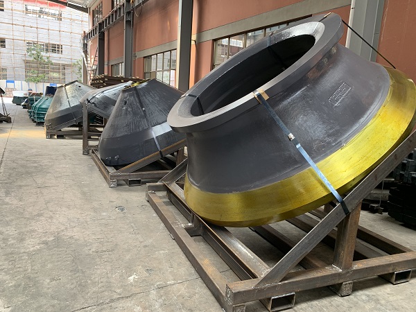 H&G’s Metso MP1000 Cone Crusher Spare Parts-Mantle&Concave Liner will be shipped to Fremantle, Australia