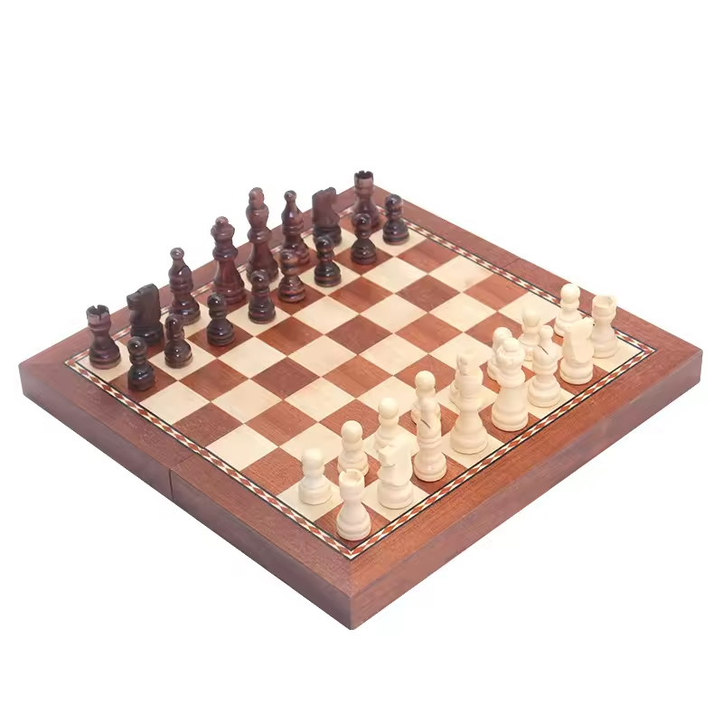 11.4'' Magnetic Wooden Chess Game Set for Beginners Kids Adults Classic Board Game..