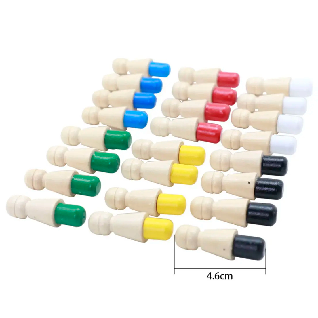 Wooden Memory Chess Game Match Stick Board Game Educational Board Games Multi Player for Kids & Adults