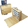 Battle shouts Table Drinking game large Battleship game set in one wooden box for party