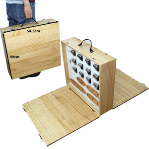 Battle shouts Table Drinking game large Battleship game set in one wooden box for party