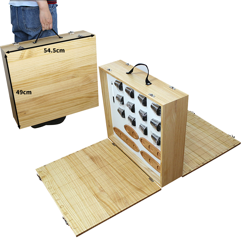Battle shouts Table Drinking game large Battleship game set in one wooden box for party