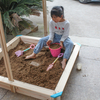 Children Natural Color Sandbox Kids role sand box wholesale sand pit Manufacturer of wood products for 25 years