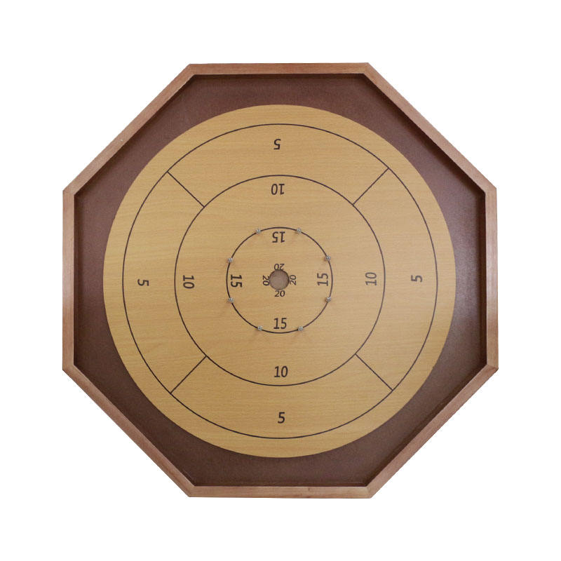 Wooden Carrom Board 26 x 26 Inch Strike and Pocket Game with Cue Sticks.