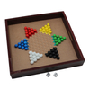Board Game Set Deluxe 10 in 1 Tabletop Wood accented Game Center Tic Tac Toe Solitaire Snakes and Ladders Mancala Backgammon。