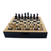  Chess Checkers 2 Games in 1 Custom Manufacturer 12" Wooden Game Set with Drawer Wooden Chess Board Chess Pieces Chessboard.