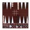 10 in 1 Board Game Set Travel-Friendly Family Games Backgammon Chinese Checkers Snakes and Ladders and More