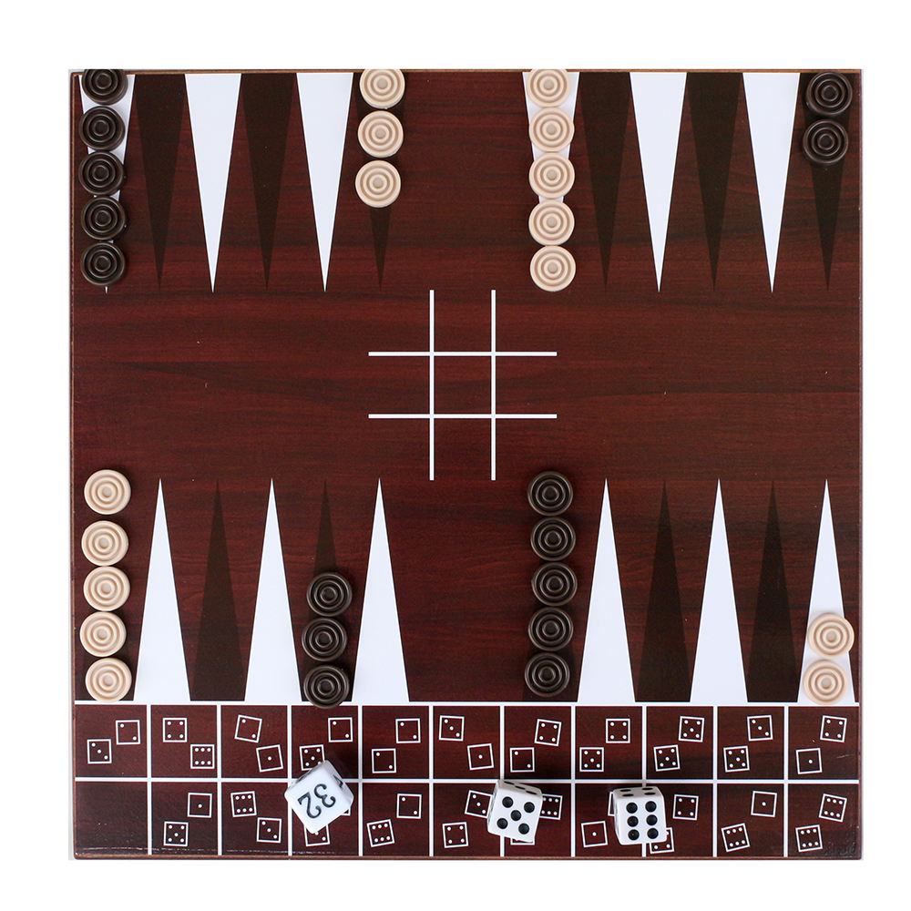 10 in 1 Board Game Set Travel-Friendly Family Games Backgammon Chinese Checkers Snakes and Ladders and More