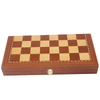 A Foldable Chess Board Which Has Pieces Built into The Chess Box Convenient And Portable