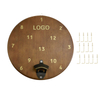 Wooden Hookey Hook and Ring Toss Game Set Fun Game Wall Hanging Hook and Ring Game for Kids and Adults