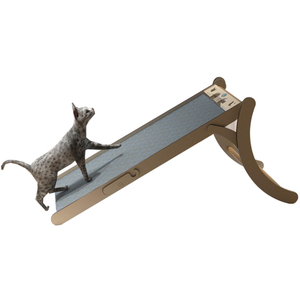 Cat Treadmill Non-powered Silent Not Pinch Feet Solid Wood Fitness Cat Scratching Board Cat Climbing Frame Toys Assembly Free